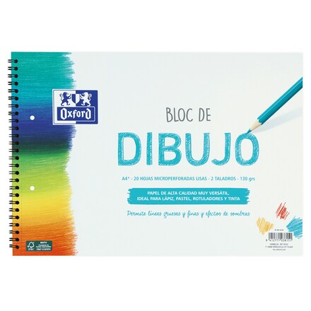 Libreta A4 Oxford Oxford 400073853 - Cuaderno Escolar Para Colorear (5 Unidades, 90 G/m² Bloc Oxford
