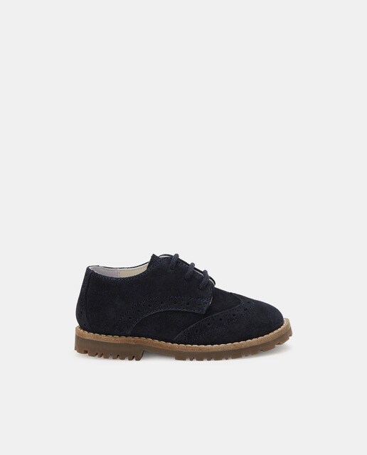 Zapatos de bebé niño marino con cordones. · OTS · El Corte Inglés