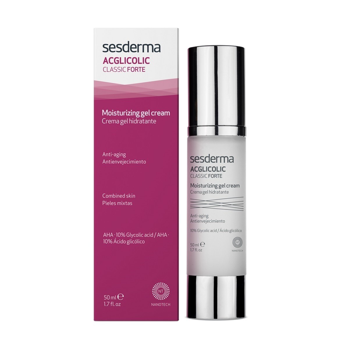 Creme Gel Acglicolic Classic Forte Sesderma 1