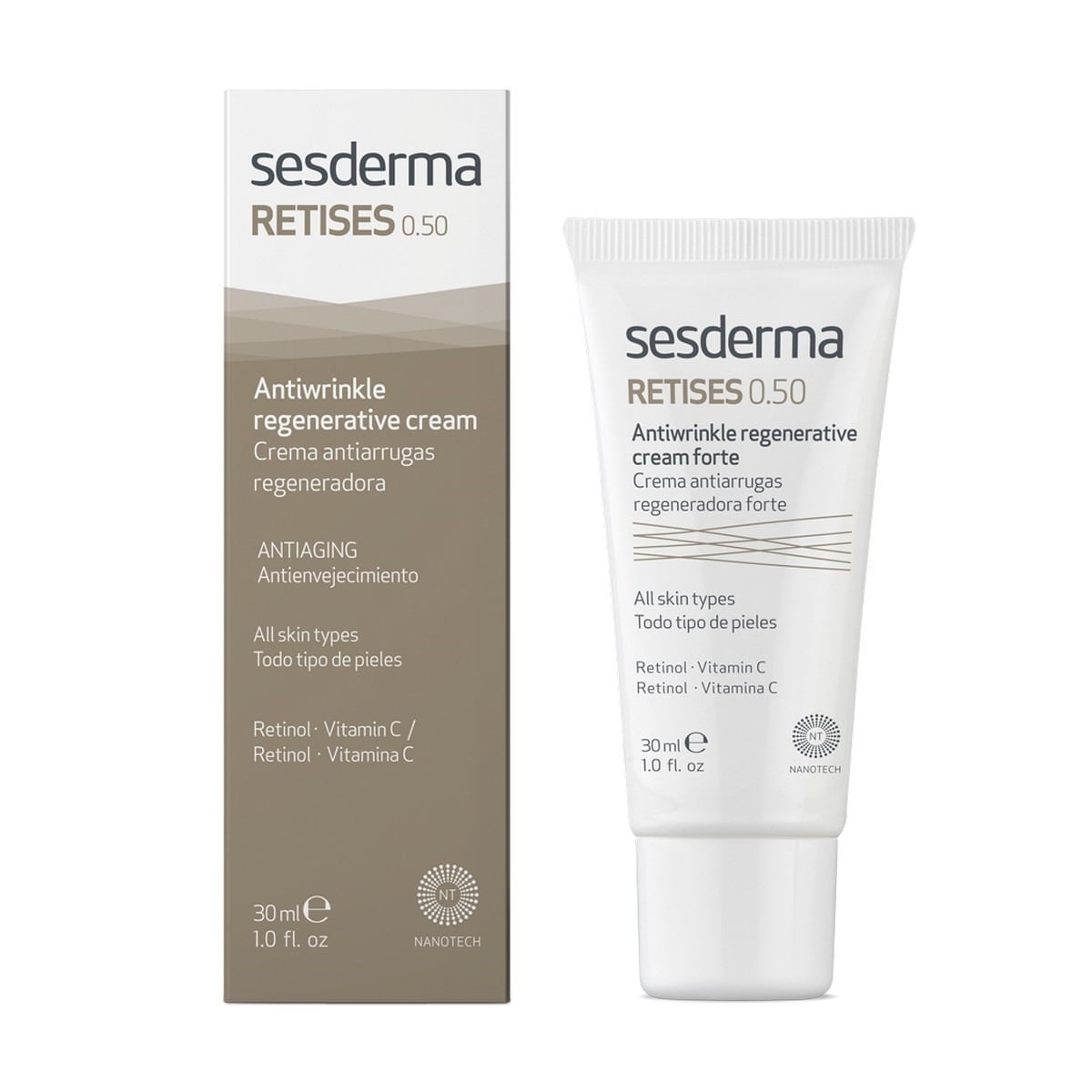 Creme Anti-rugas Regenerador Retises 0.50 Sesderma 1