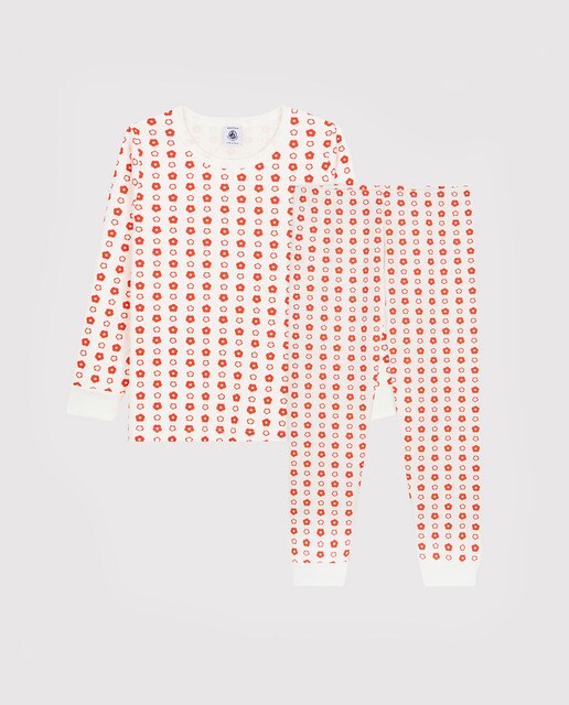 Pijama de niña con estampado gráfico en algodón orgánico · Petit Bateau · El  Corte Inglés