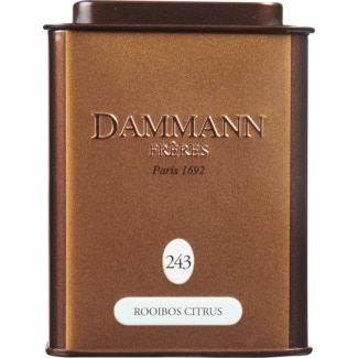 Chá Rooibos Citrus lata 100 g - Dammann Fréres