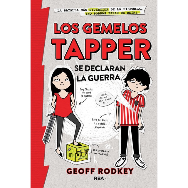 Imagem 0 de Los gemelos Tapper se declaran la guerra (Los gemelos Tapper 1) (Capa dura)