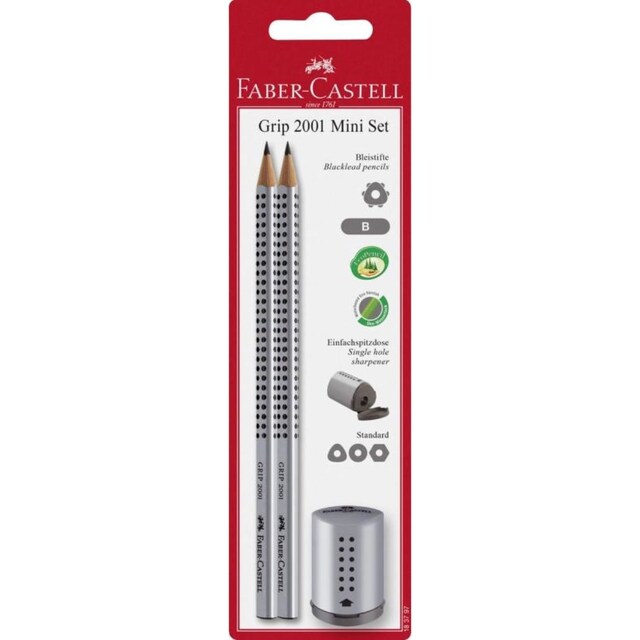 Imagem 0 de Conjunto de lápis Faber-Castell Grip 2001 mini