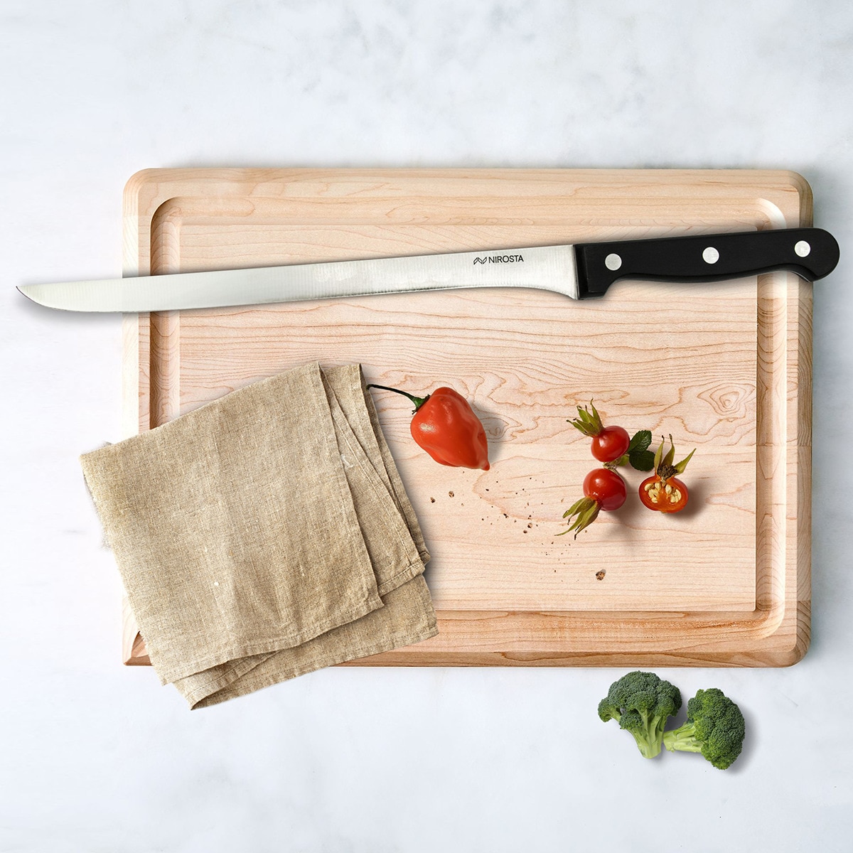 Cuchillo jamonero Fackelmann Acero-3