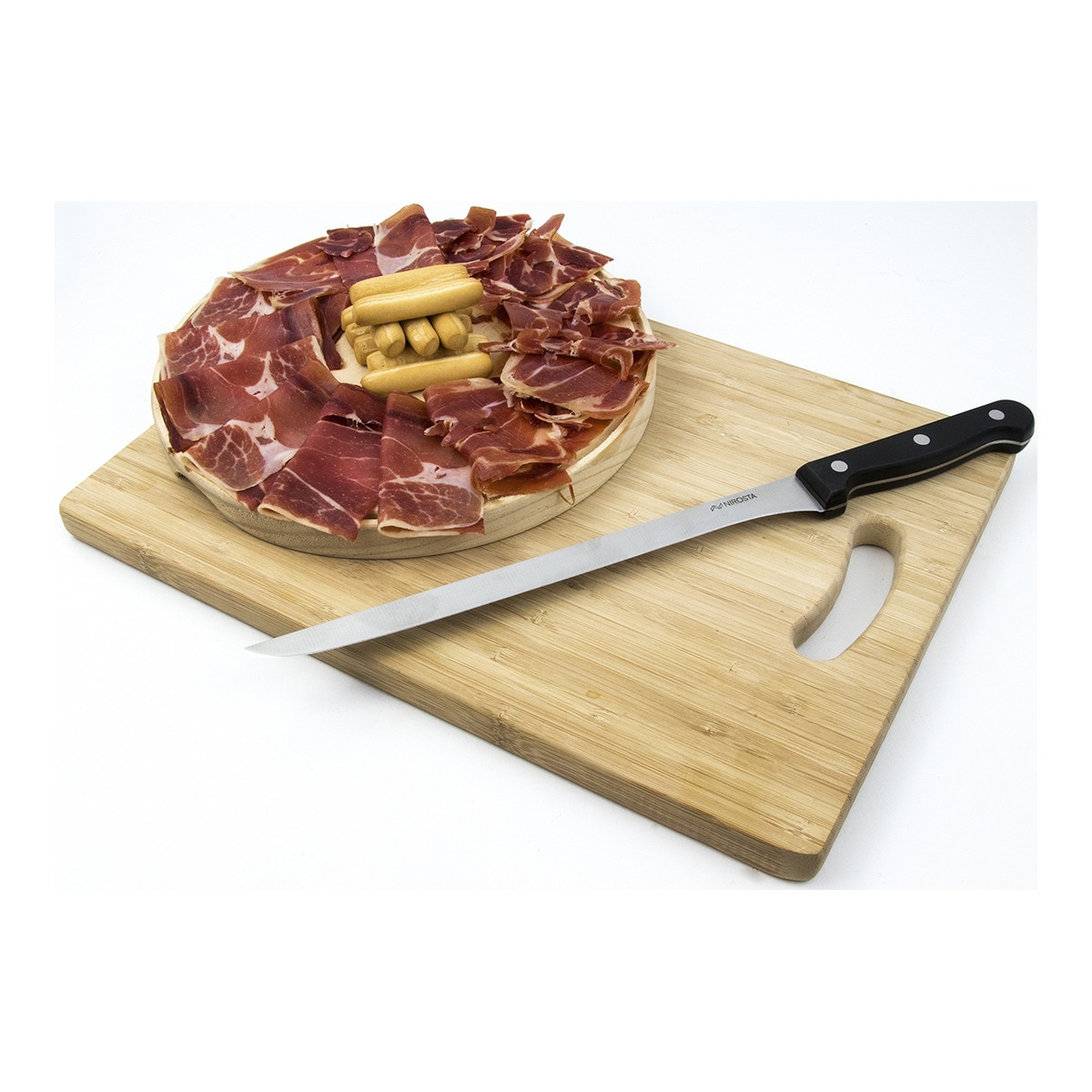 Cuchillo jamonero Fackelmann Acero-2