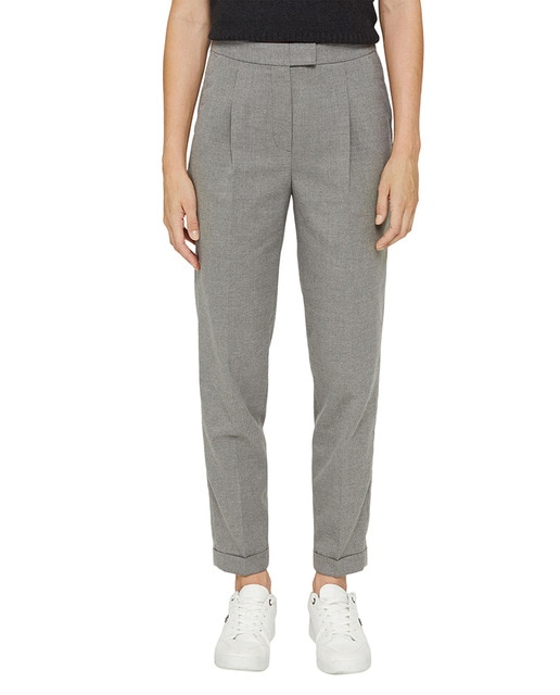 Pantalón de mujer relaxed pinzas · Esprit Collection · El Corte Inglés