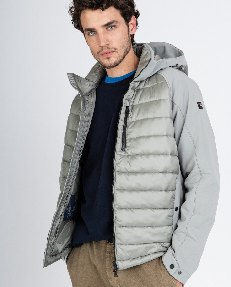 Cazadora de hombre gris con capucha · Paul \u0026 Shark · El Corte Inglés