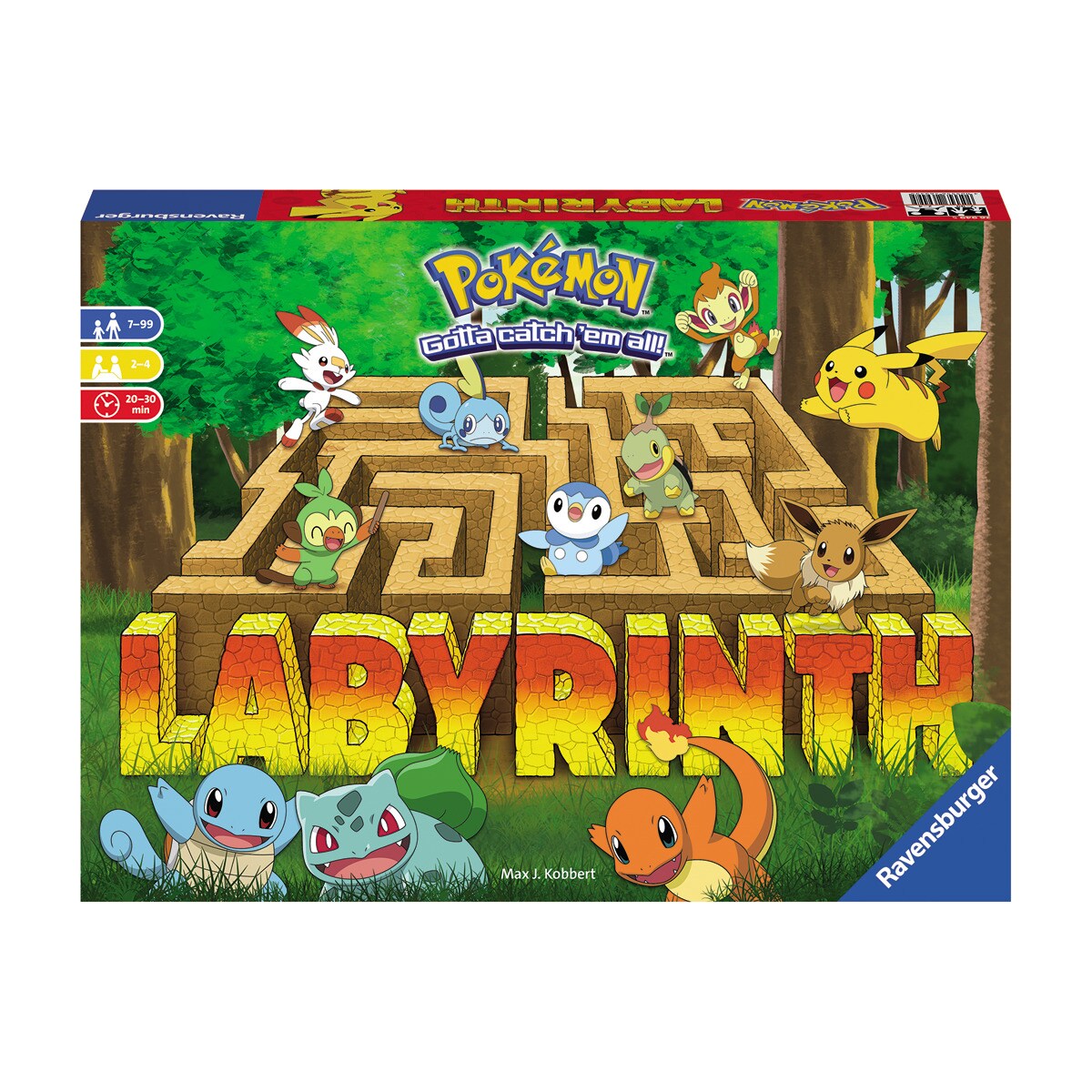 Juego de mesa y estrategia Laberinto Pokémon RAVENSBURGER 1