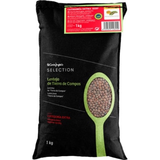 Lentilha Pardina de "Tierra de Campos" embalagem 1 kg - El Corte Inglés Selection