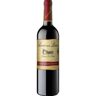 vino tinto crianza DO Valdepeñas botella 75 cl - Señorio De Los Llanos