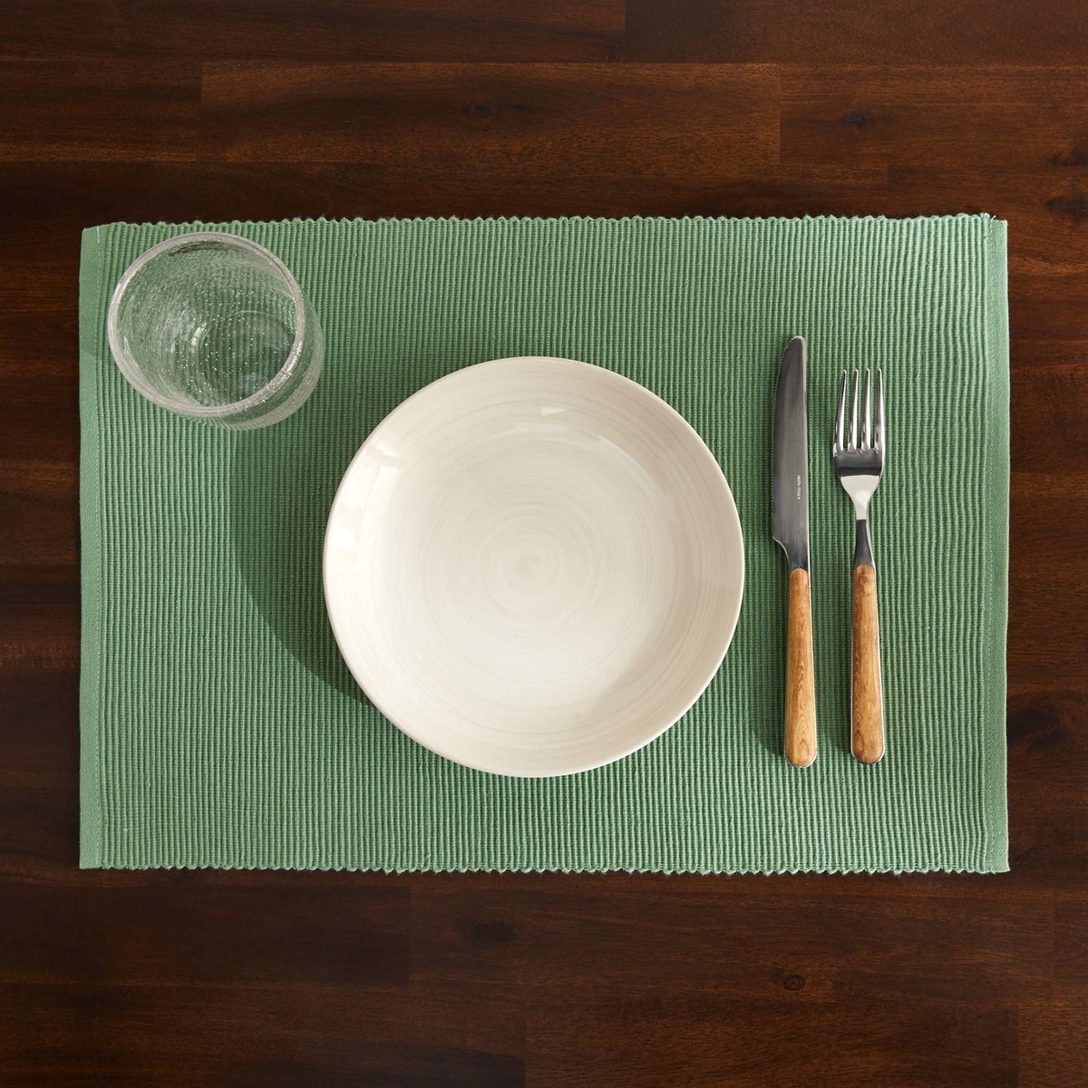 Imagen 0 de Set 2 manteles individuales algodón sostenible Basic Nuestro Mejor Precio - El Corte Inglés