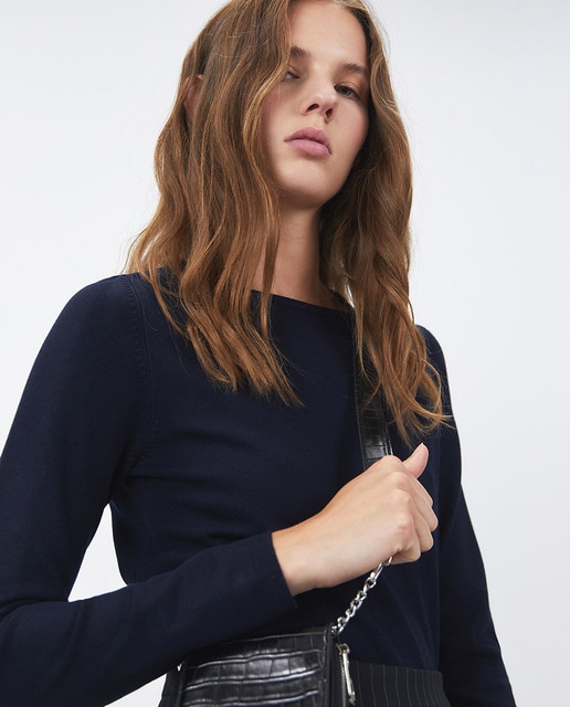 Jersey de mujer cuello barco · Sfera · El Corte Inglés