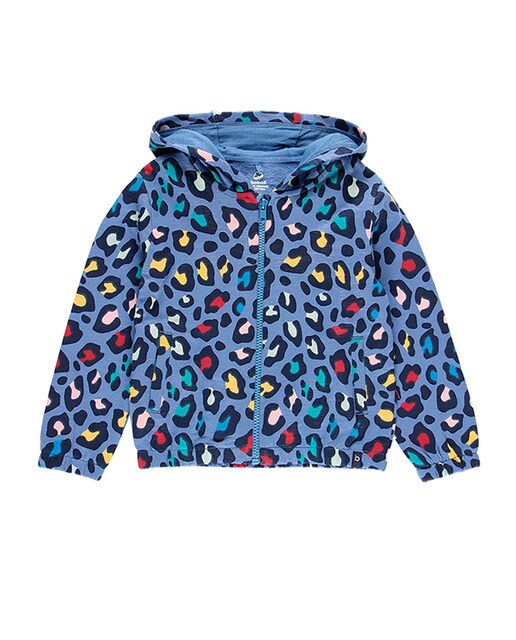 Sudadera felpa flamé de niña orgánico estampado leopardo · Boboli · El  Corte Inglés