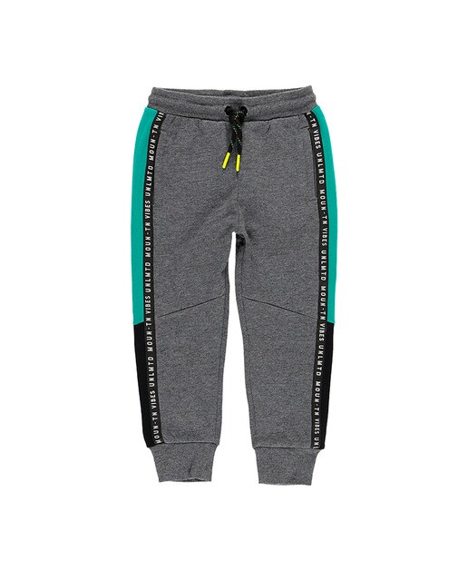 Pantalón felpa con bandas de niño gris vigoré · Boboli · El Corte Inglés