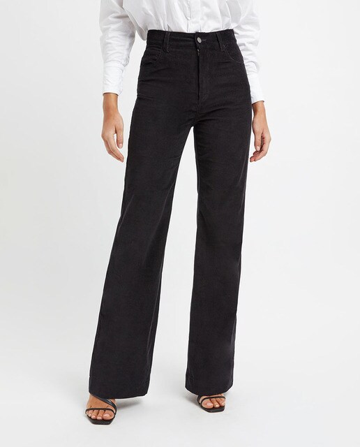Pantalón de mujer largo y de tiro alto · Kookai · El Corte Inglés