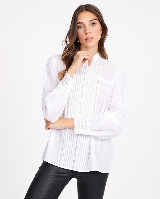 Camisa de mujer de manga larga lisa · Kookai · El Corte Inglés