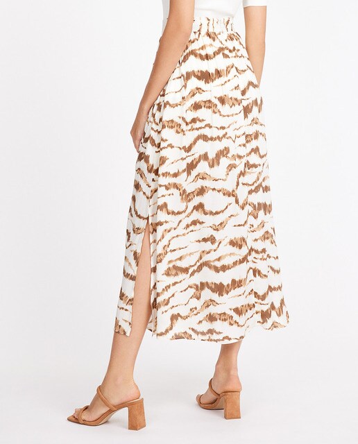 Falda midi con estampado · Kookai · El Corte Inglés