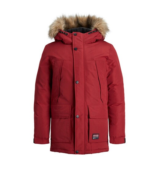 Parka larga de niño con capucha · Jack \u0026 Jones · El Corte Inglés