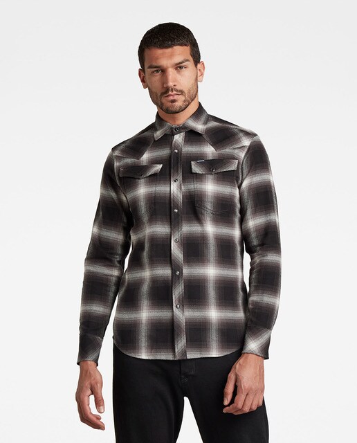 Camisa 3301 de hombre slim multicolor estilo oeste · G-Star Raw · El Corte  Inglés