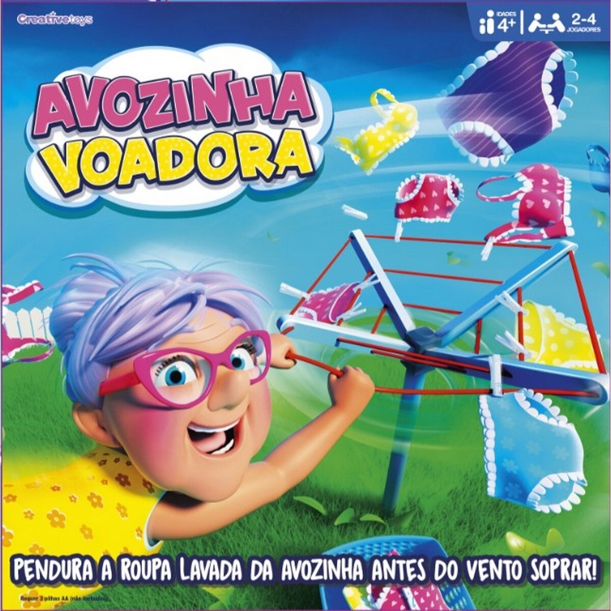 Jogo Avozinha Voadora Creative Toys 1