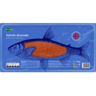 Salmão Fumado embalagem 250 g - El Corte Inglés