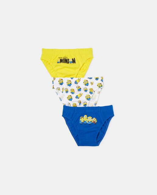 Pack slips de niño multicolor Minions · Personajes · El Corte Inglés