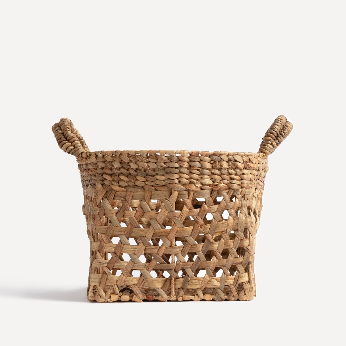 Cesta com base quadrada Jacinto Natural-1