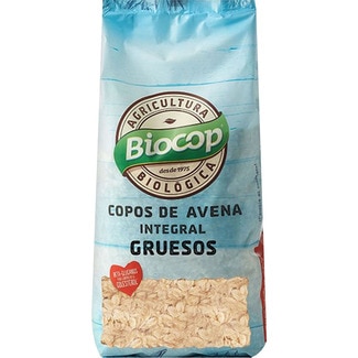copos avena integral gruesos ecológicos bolsa 500 g - Biocop