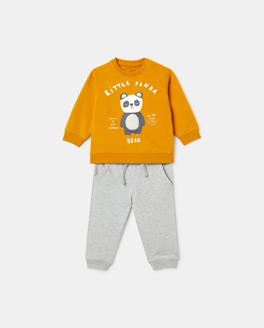Conjunto bebé niño dos piezas dibujo mono · Baby El Corte Inglés · El Corte  Inglés