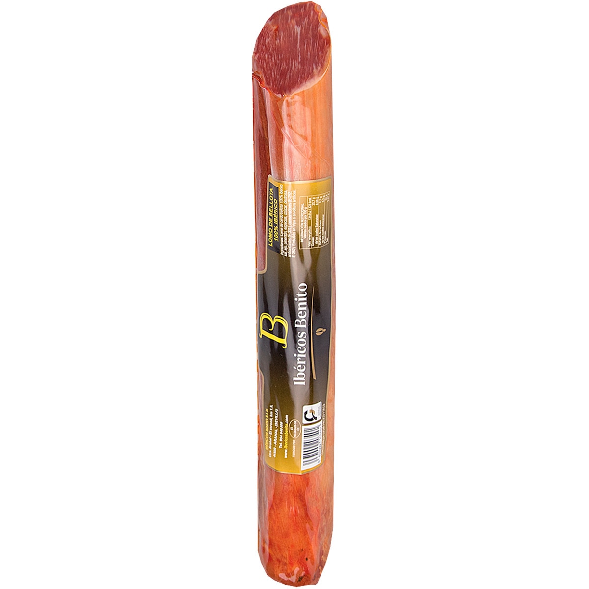 lomo de bellota 100% ibérico peso aproximado pieza 600 g