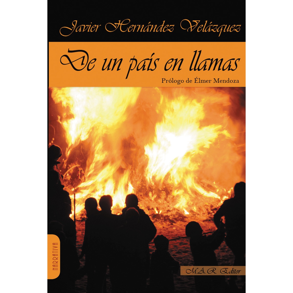 DE UN PAÍS EN LLAMAS (Capa mole com abas) 1
