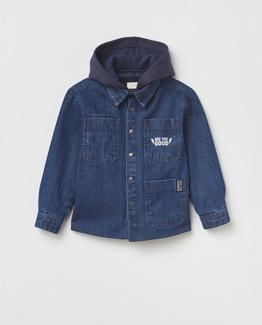 Sobrecamisa de niño vaquera · Sfera · El Corte Inglés