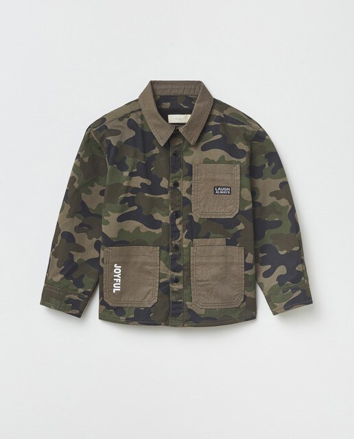 Sobrecamisa de niño camuflaje · Sfera · El Corte Inglés
