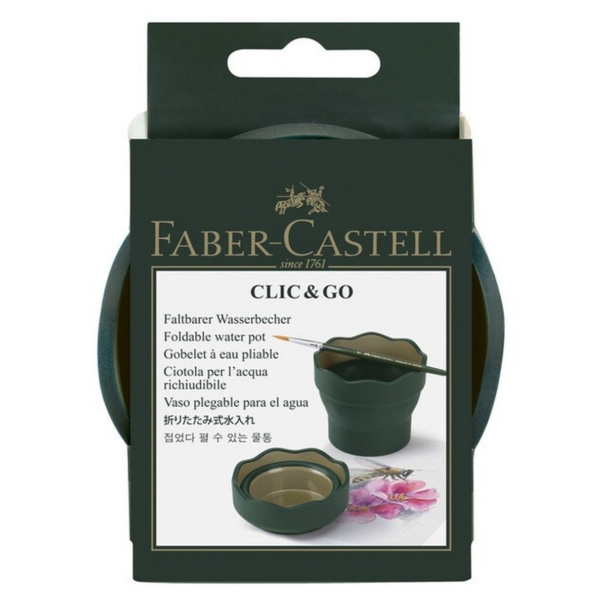 Imagem 0 de Copo para Água CLIC&GO Faber-Castell