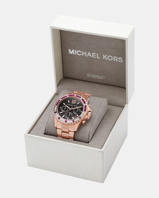 Reloj de mujer Everest MK6972 cronógrafo de acero rosa · Michael Kors · El  Corte Inglés