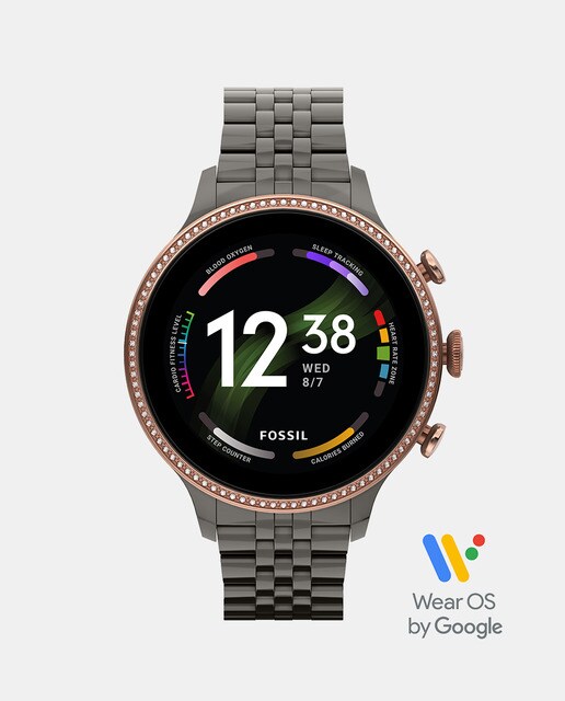 Smartwatch Gen 6 FTW6078 de acero gris · Fossil · El Corte Inglés