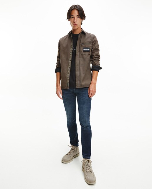 Vaquero de hombre skinny azul · Calvin Klein Jeans · El Corte Inglés