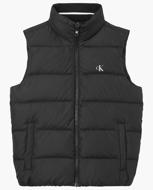Chaleco de hombre negro relleno de plumas · Calvin Klein Jeans · El Corte  Inglés