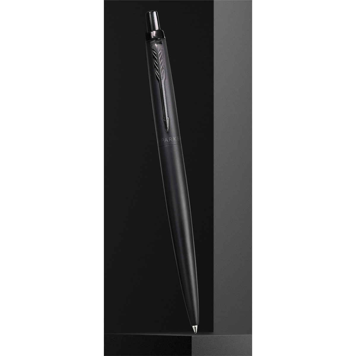 Caneta esferográfica Jotter XL Monocromo Preto Metálico Preto-3