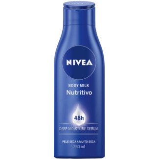 Loção para Corpo Nutritiva 48h para Pele Seca a Muito Seca embalagem 250 ml - Nivea