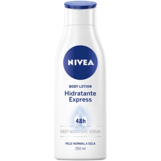 Loção para Corpo Hidratante Express 48h Pele Normal a Seca embalagem 250 ml - Nivea