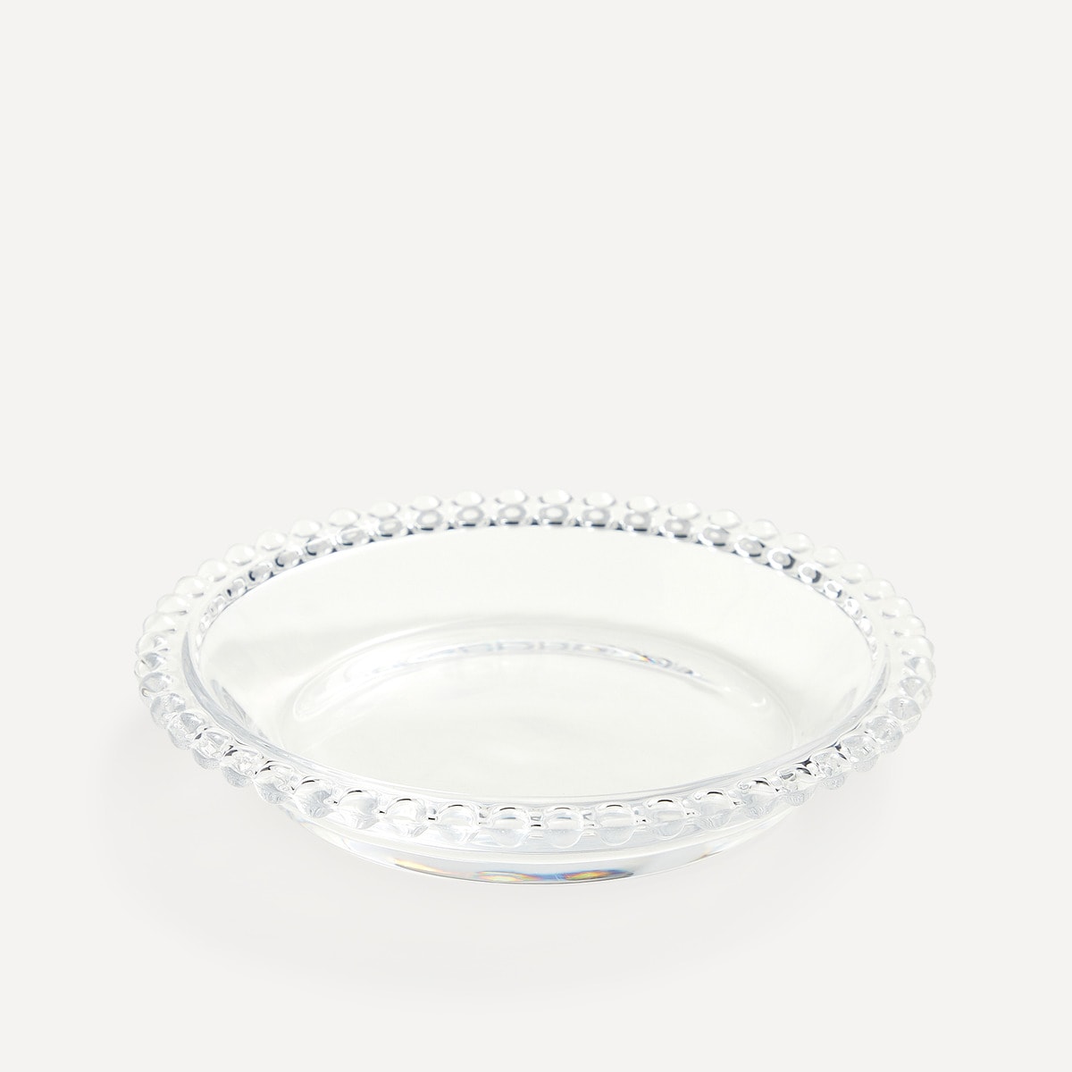 Prato de pão Alicia Transparente-2