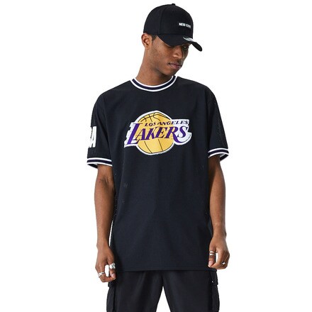 Camiseta de hombre Los Angeles Lakers NBA Oversized Applique New Era · El  Corte Inglés