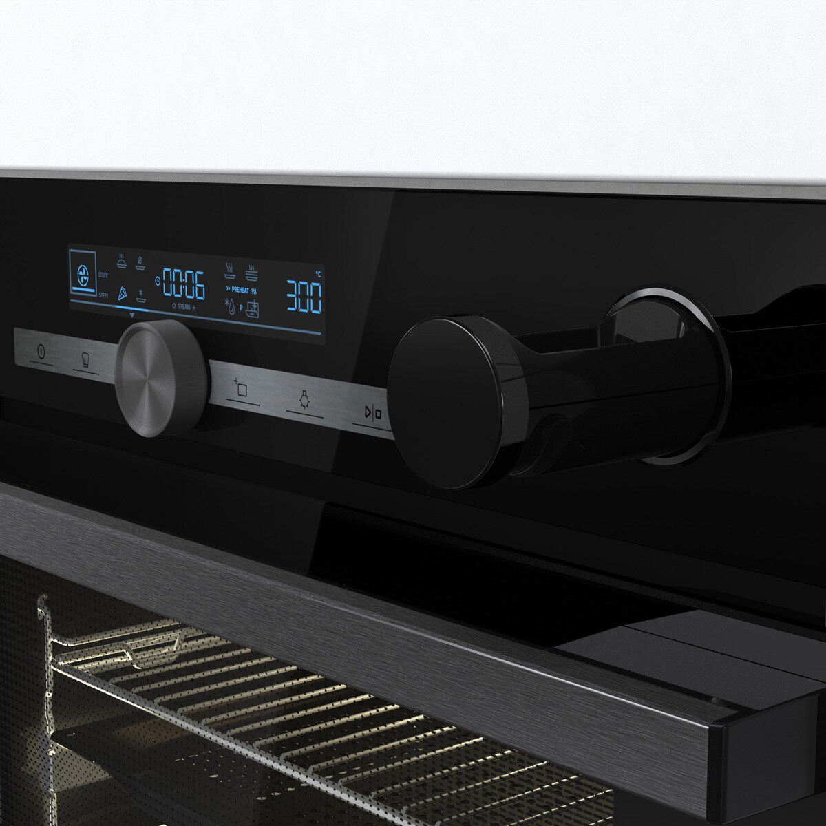 Horno multifunción Hisense BSA66334PG con depósito 100% vapor y con  pirólisis · El Corte Inglés