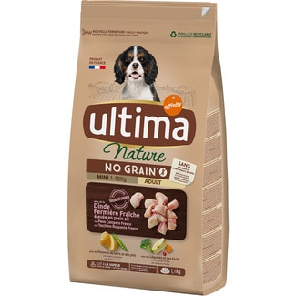 Nature Mini Adult pienso para perros adultos minis con pavo No Grain bolsa 1,1 kg - Ultima