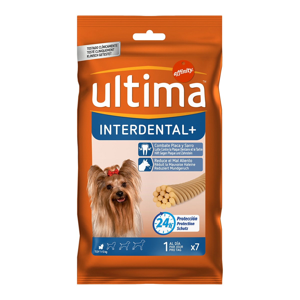 Snack para perros adultos minis Ultima Interdental 70 g 1