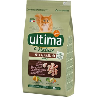 Nature Adult pienso para gatos adultos con pollo No Grain bolsa 1,1 kg - Ultima