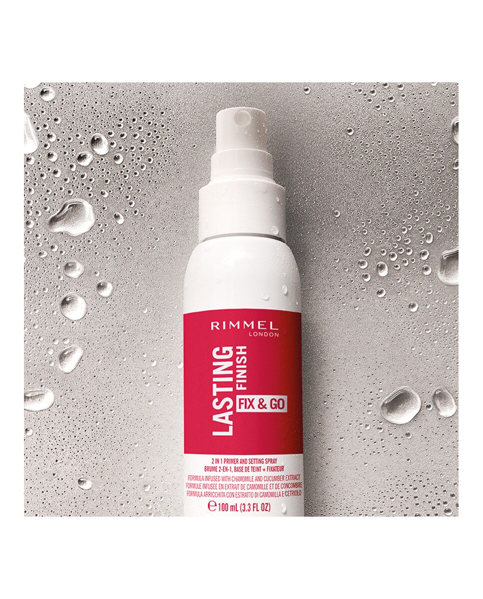 Spray fijador y base 2 en 1 Lasting Finish Fix & Go Rimmel · Rimmel · El Corte Inglés