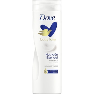 leche corporal Nutrición Esencial piel seca frasco 400 ml 48 horas - Dove